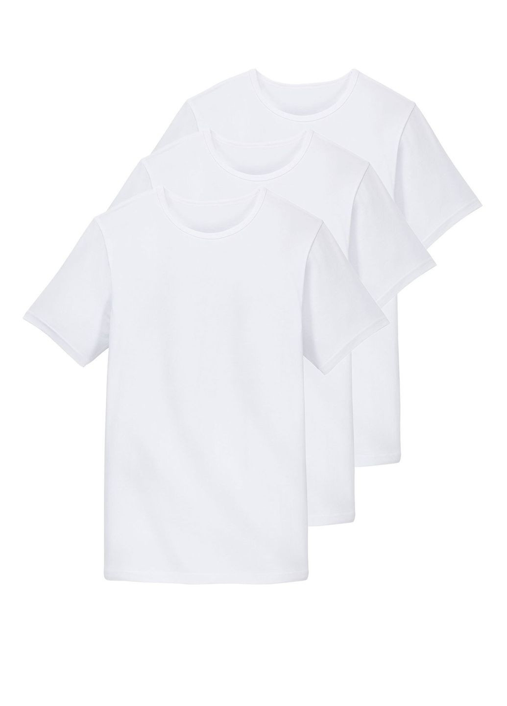 Белая футболка (3шт) Enrico Mori