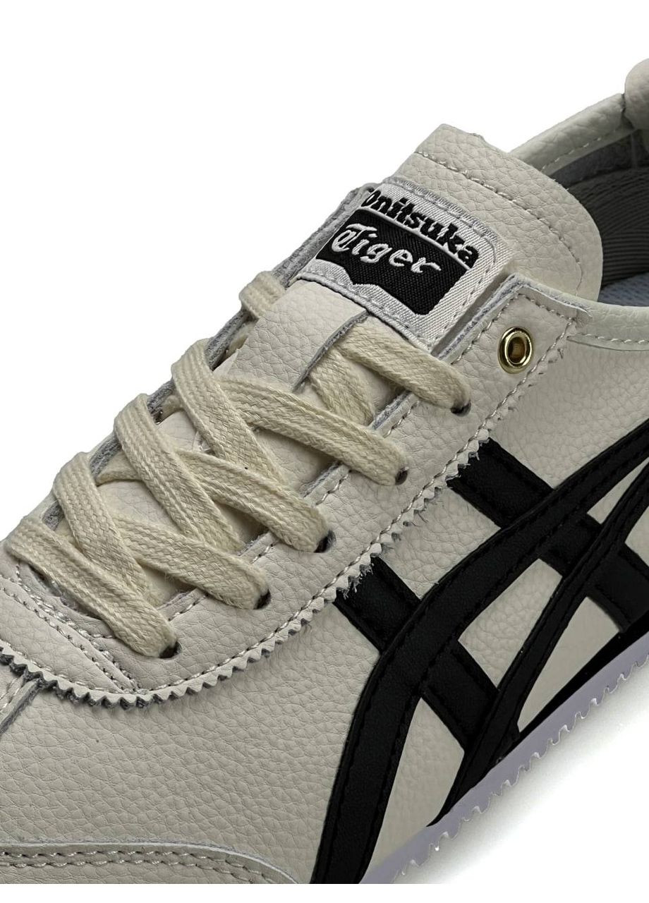 Бежеві всесезонні кросівки asics No Brand Onitsuka Tiger Mexico 66 Beige Black