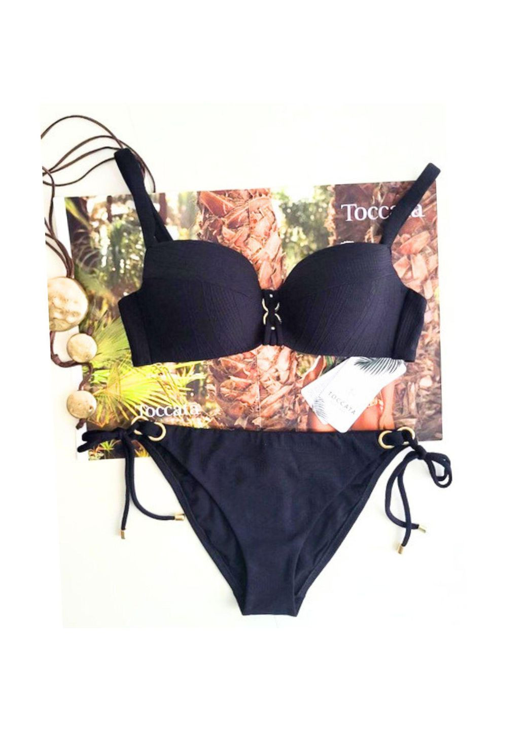 Черный раздельный купальник черный tracy bsg-011 Toccata