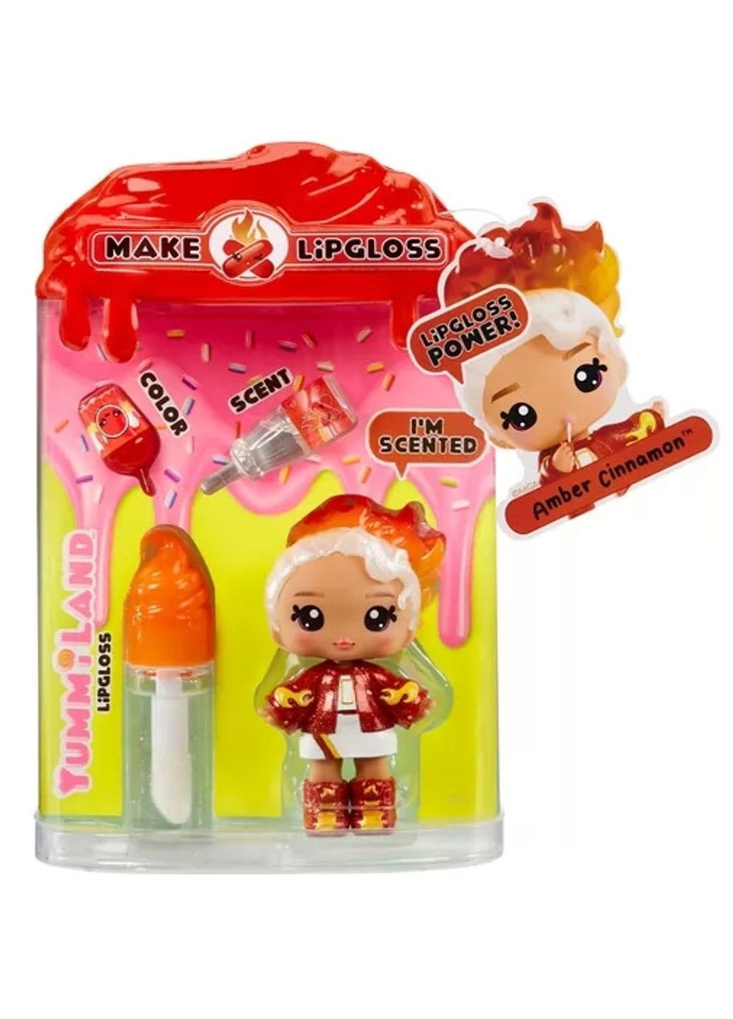 Игровой набор с куклой и блеском для губ (ЯММИЛЕНД) S2 – КОРИЦА АМБЕР Yummiland (335401182)