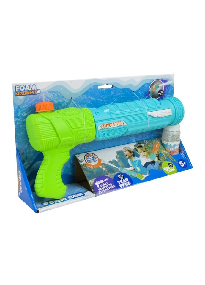 Водный пистолет Foam Gun F9106(Green) стреляет пеной, дальность 3-4 метра Bambi (396696006)