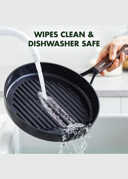 Сковорода гриль Eco Smartshape CC006444-001 28 см коричневая Green Pan (379866428)