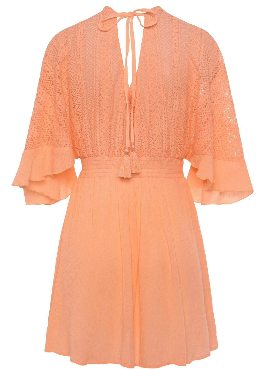 Персикова сукня Lascana з орнаментом