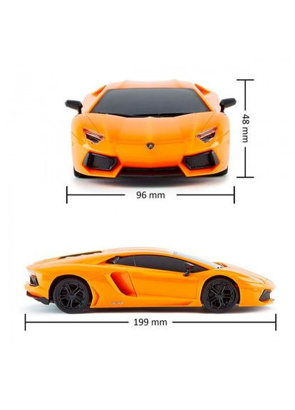 Автомобиль на р/у Lamborghini Aventador LP 700-4 (1:24, 2.4Ghz, оранжевый) KS Drive (290110899)