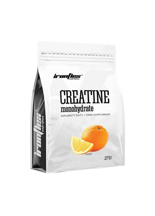 Креатин моногидрат Creatine Monohydrate, яблоко, 1 кг Ironflex (370188672)