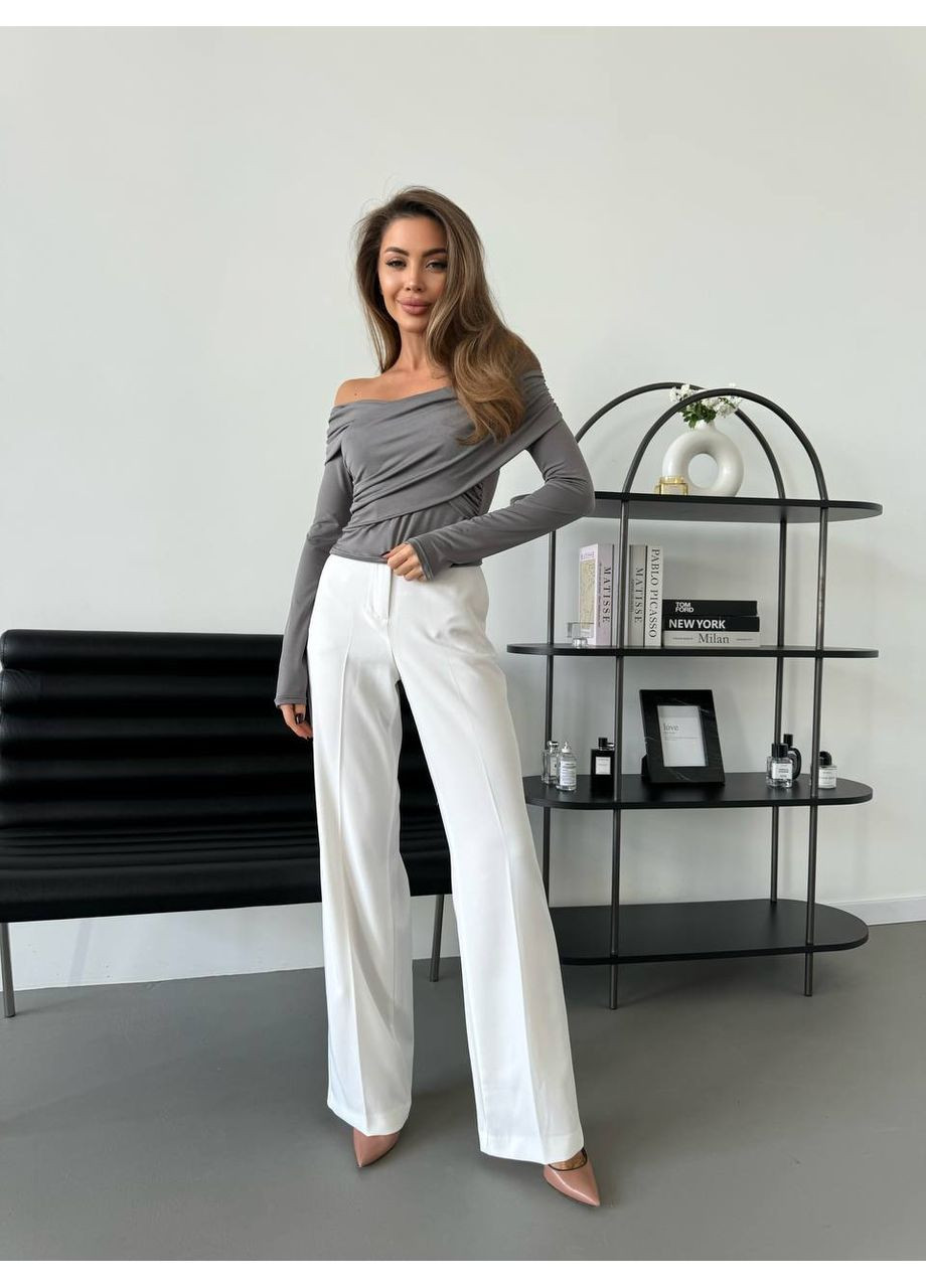 Жіночий лонгслів зі спущеними плечима Osoblyva (368536790)