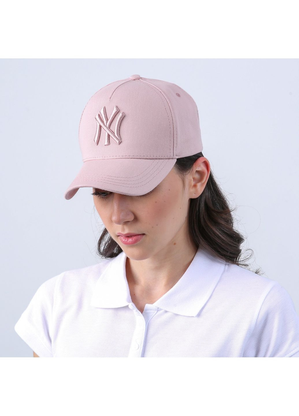 Бейсболка с регулятором женская хлопок розовая ДЖОСЛИН LuckyLOOK 820-050 (335833623)