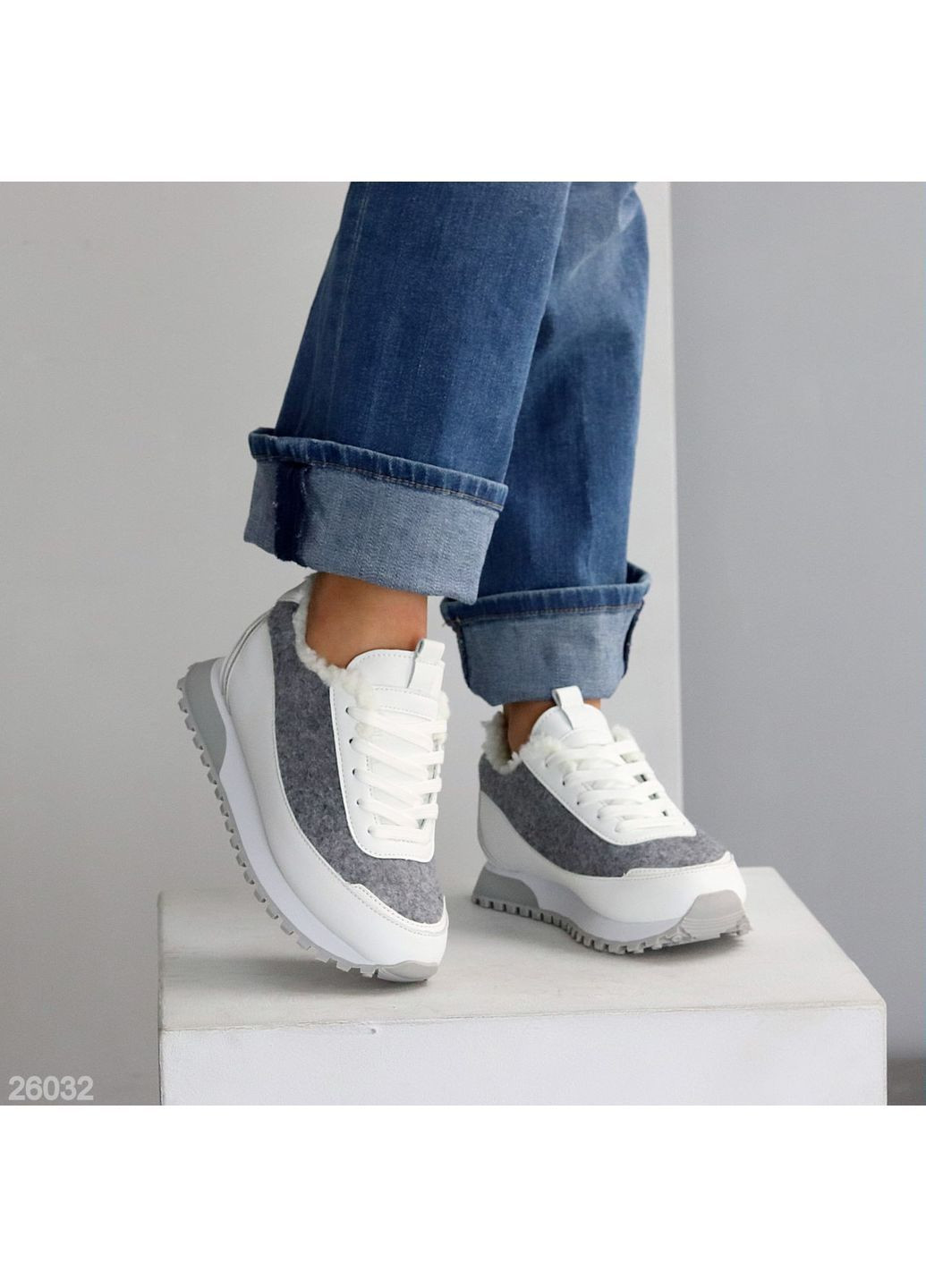 Зимові кросівки No Brand комбіновані зими (370843764)