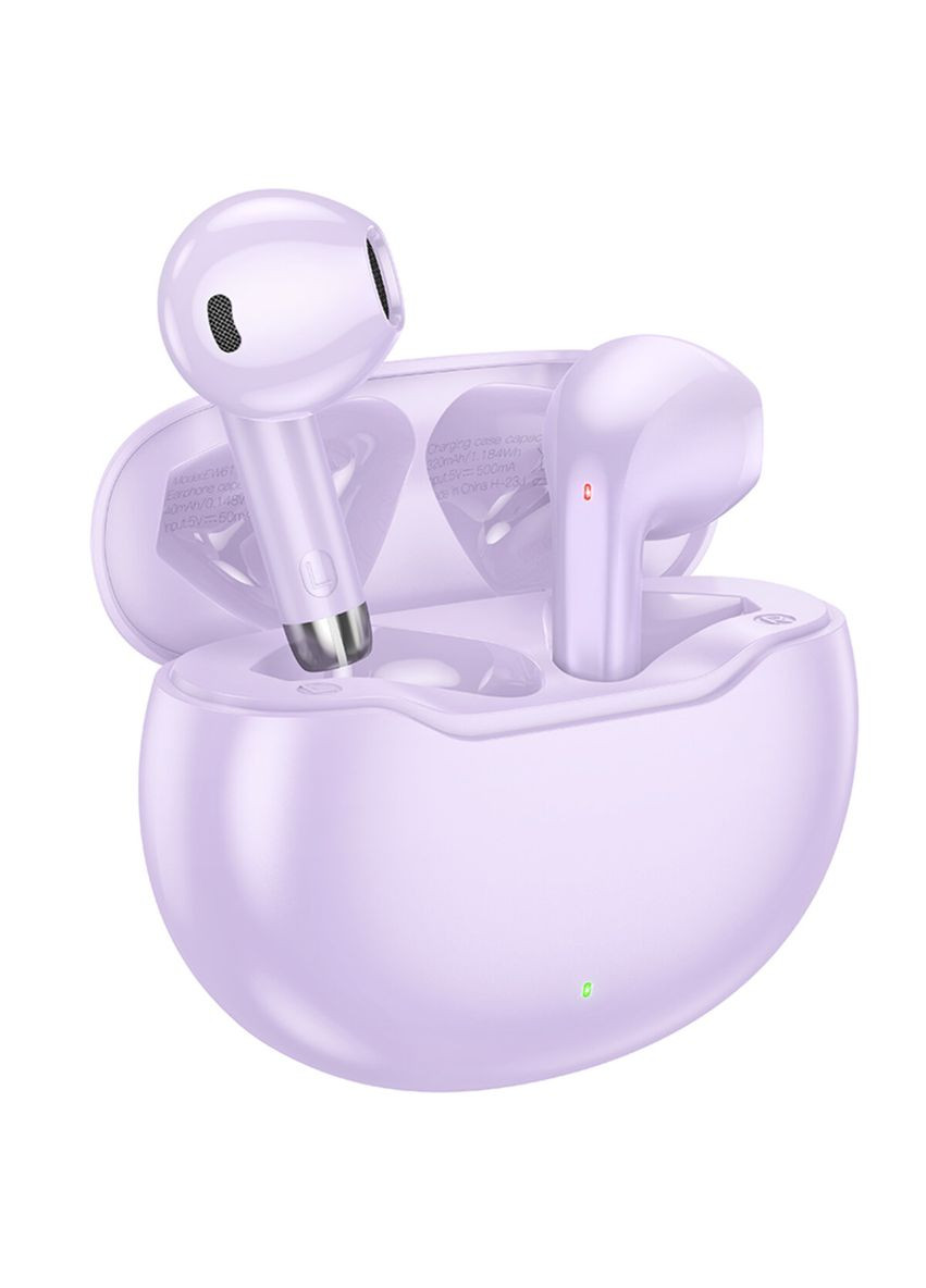 Бездротові навушники June true wireless BT headset Purple Hoco EW61 (345105517)