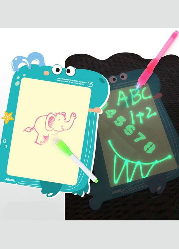 Набор для творчества Рисуй Светом SK 0018 ABC Дельфинчик Рисунок в темноте Limo Toy (327216010)