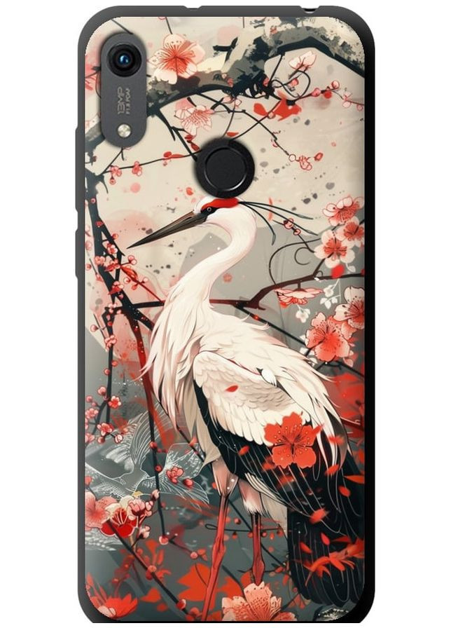 TPU чехол 'Аист в цвету сакуры' для Endorphone Huawei Honor 8A (291421677)