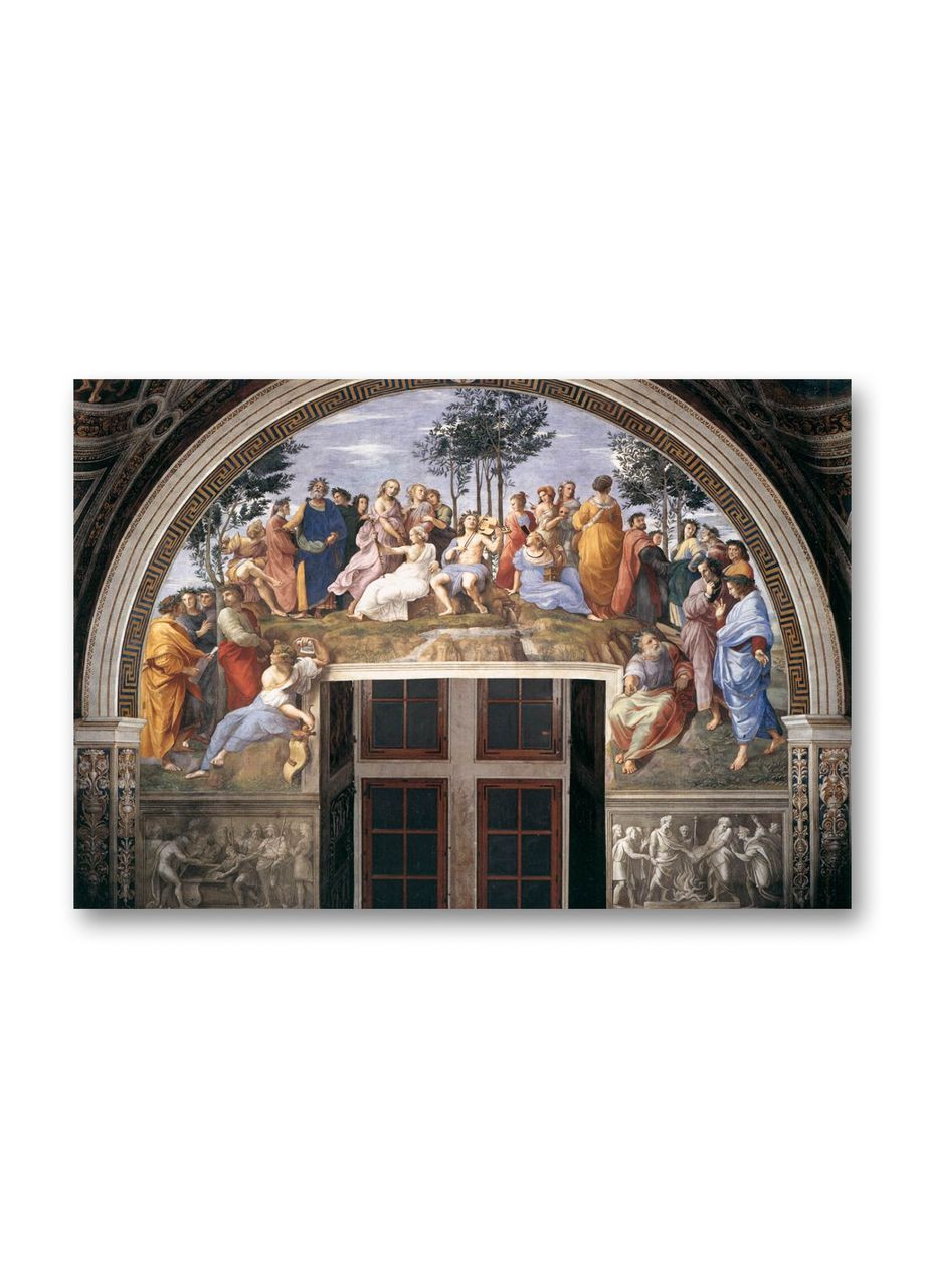 Печать на холсте Парнас Рафаэль Санти 40x60 No Brand (346496153)