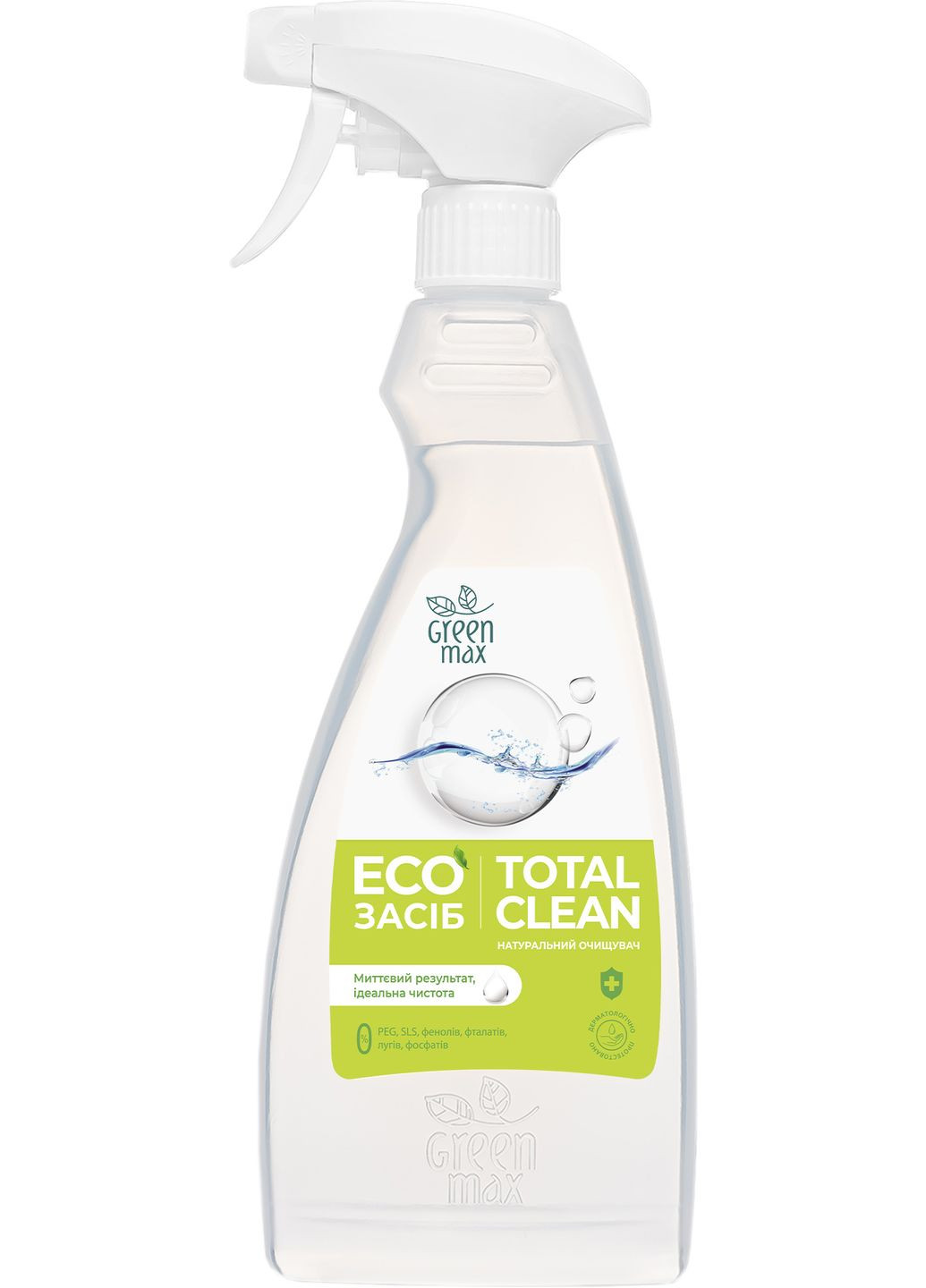 Универсальное эко средство Green Max Total Clean для очистки поверхностей 500 мл CHOICE (361663172)
