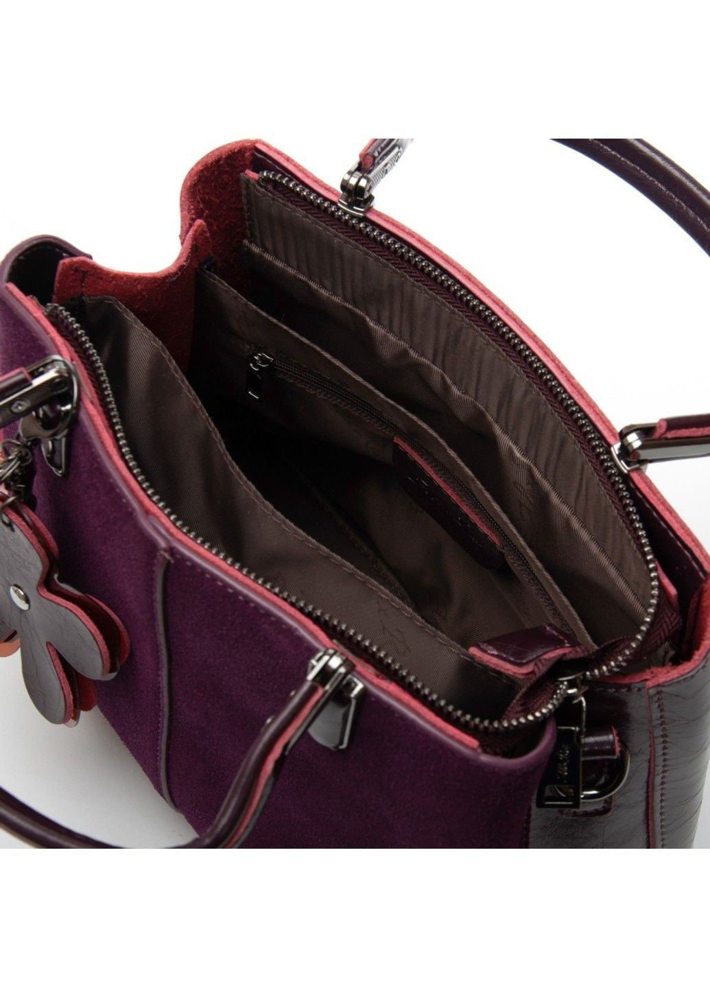 Сумка замшева жіноча 385 red Alex Rai (370766744)