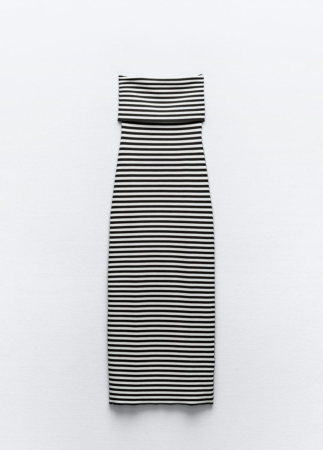 Комбинированное повседневный платье Zara в полоску