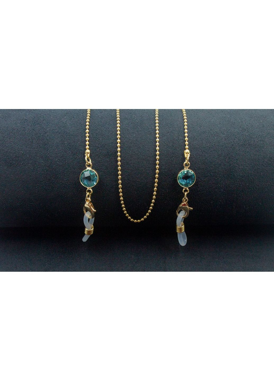 Ланцюжок для окулярів 2544 блакитний Style (370873095)