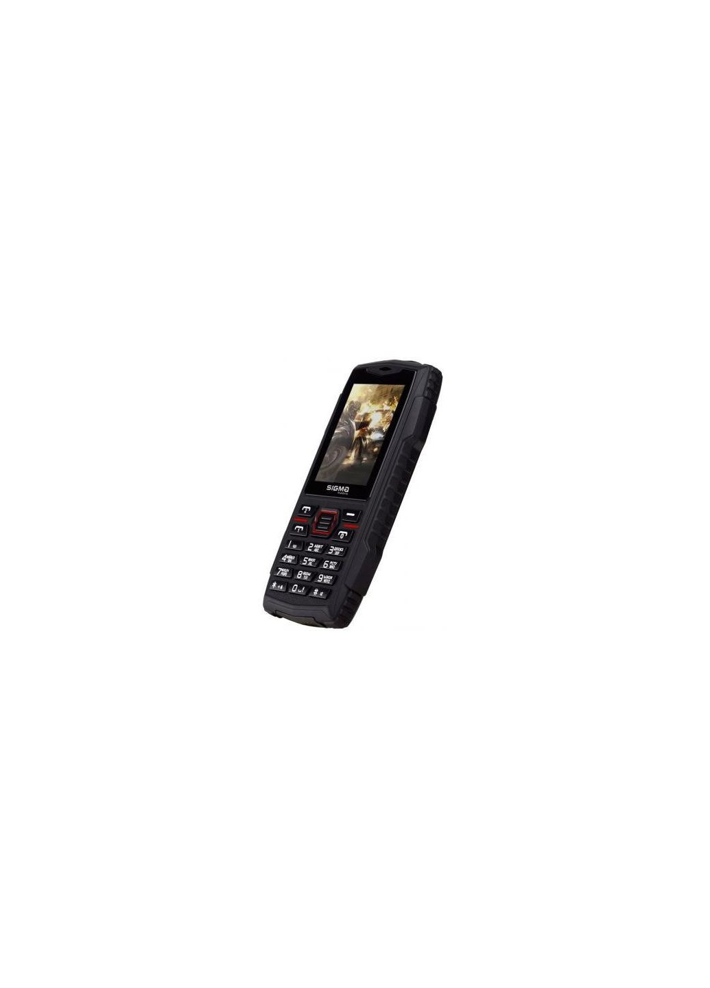 Мобільний телефон mobile Xtreme AZ68 чорно-червоний 4827798374924 Sigma (279827056)