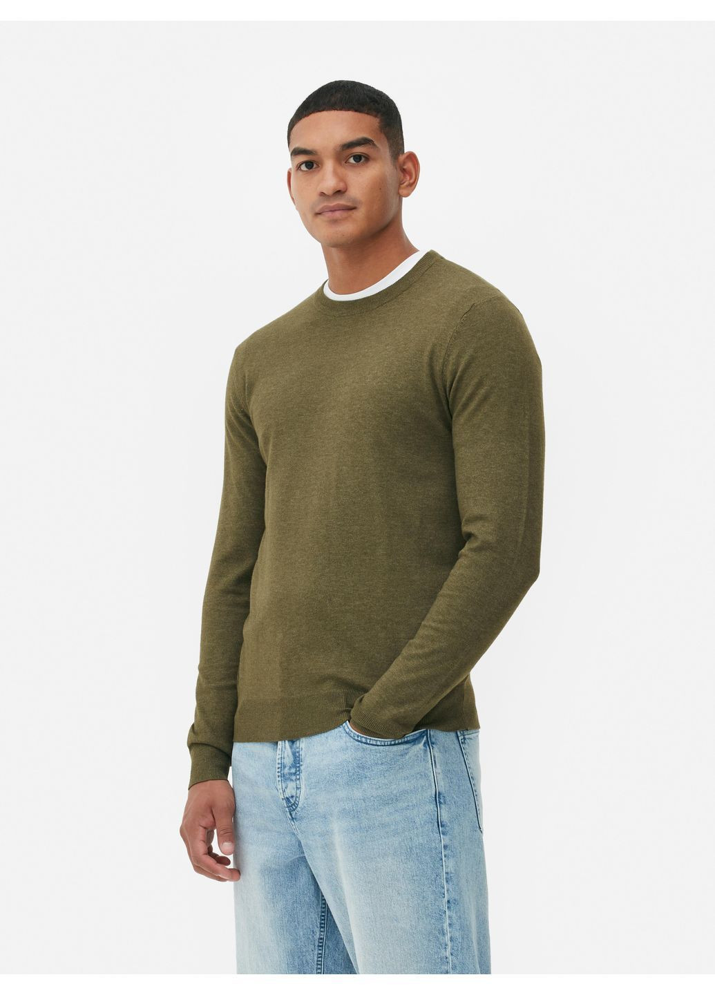 Оливковий (хакі) джемпер демісезон,хакі, Primark