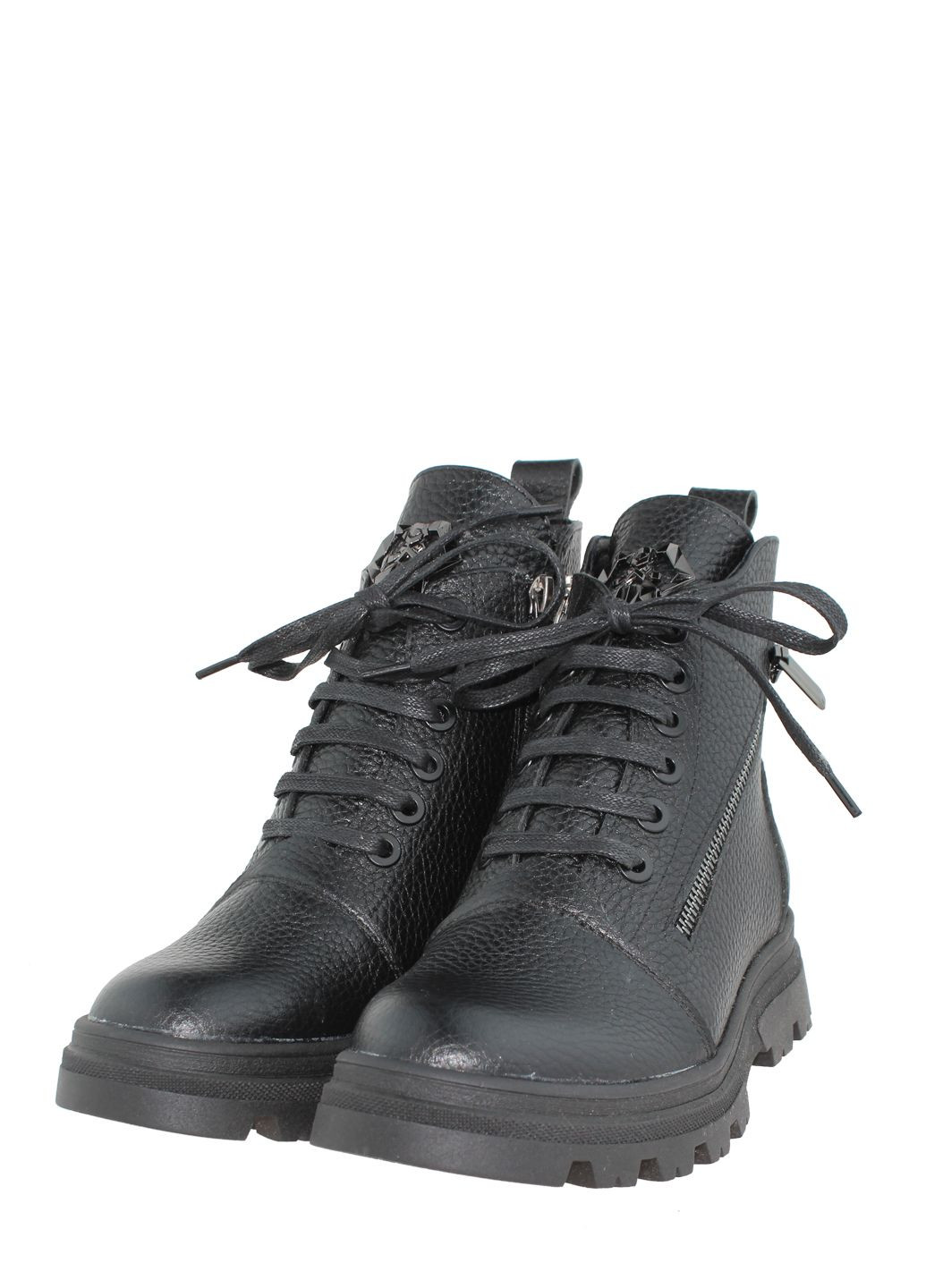 Зимние ботинки a-166 черный Alvista