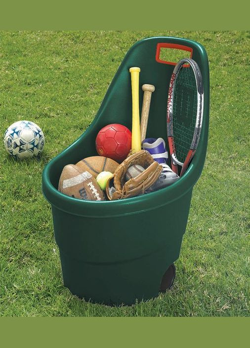 Візок садовий 2-колісний пластиковий Easy Go 55 л (17182462) Зелений Keter (334009071)