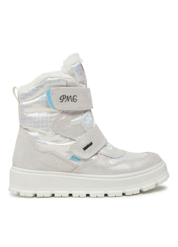 Белые повседневные зимние ботинки зимние gore-tex 4873000 Primigi