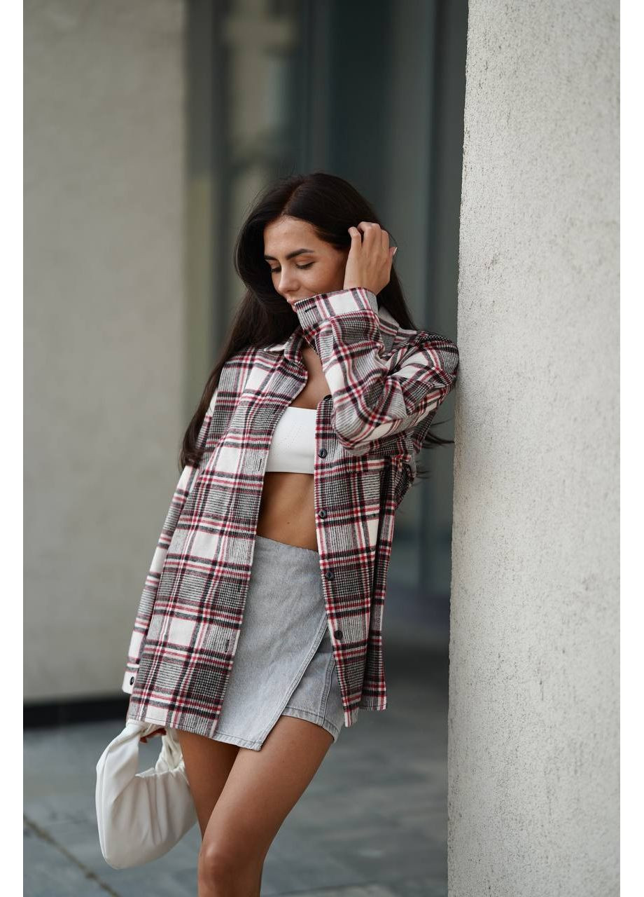 Сорочка в клітинку Україна (349444216)