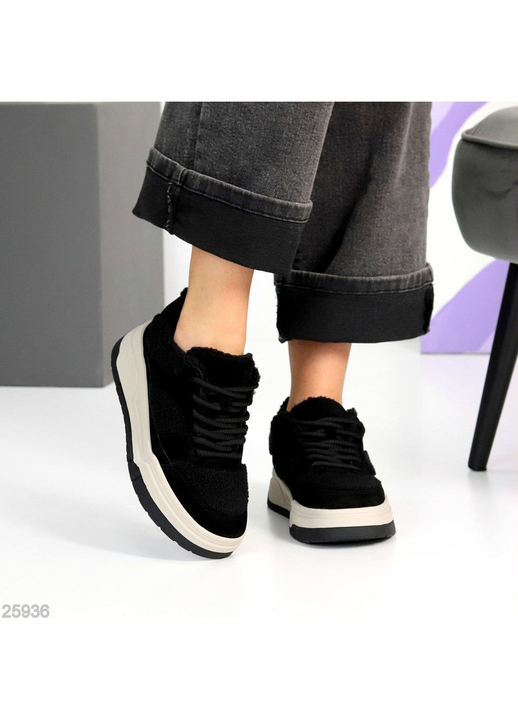 Зимові кросівки Helen чорні зими (369094629)