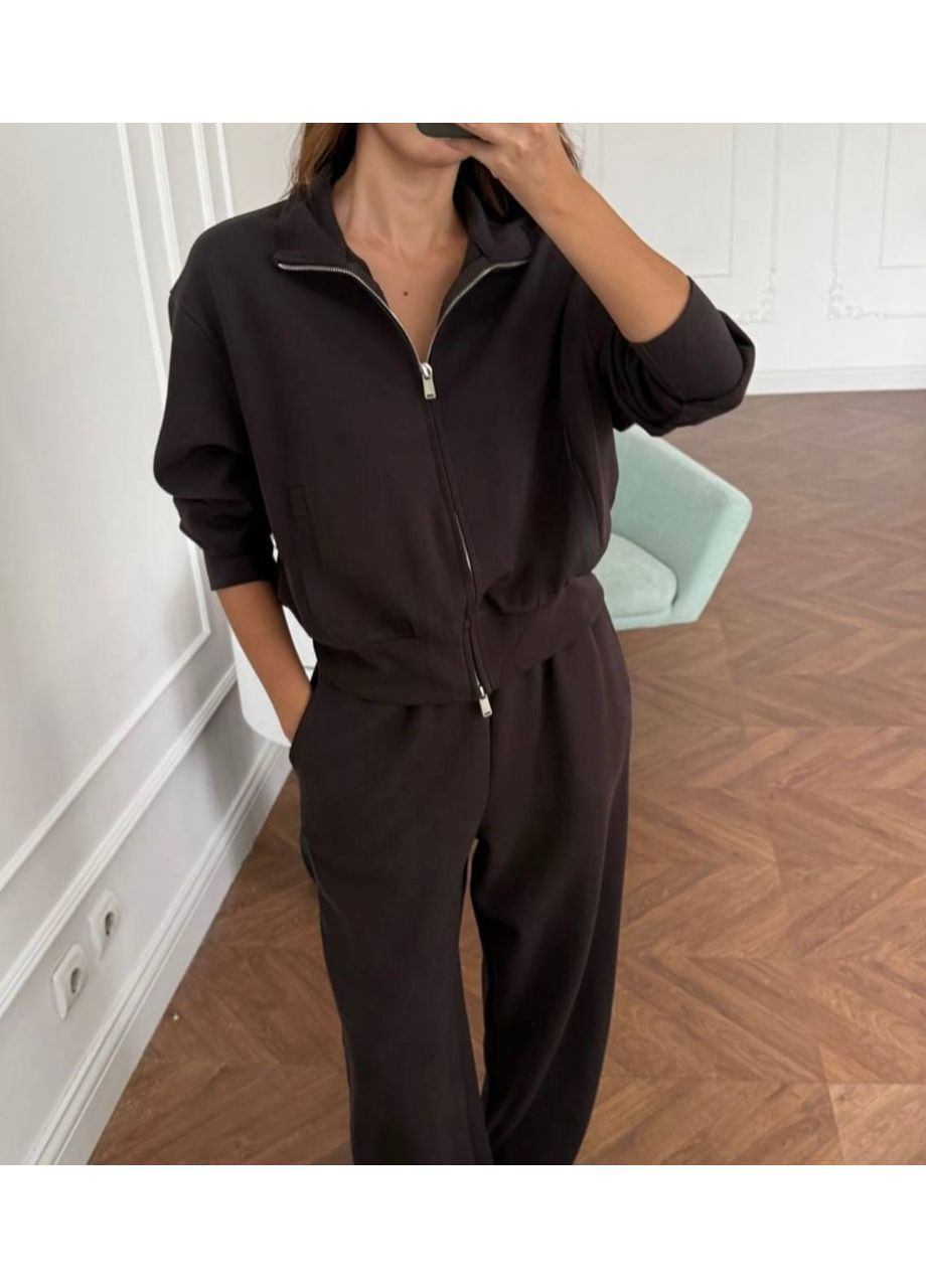 Костюм двійка Туреччина двонитка,штани та кофта Україна (357075945)