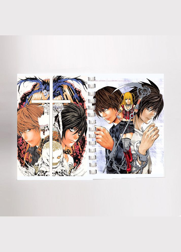 Блокнот скетчбук аниме Тетрадь смерти Death Note для рисования (sk0044) No Brand (326997786)