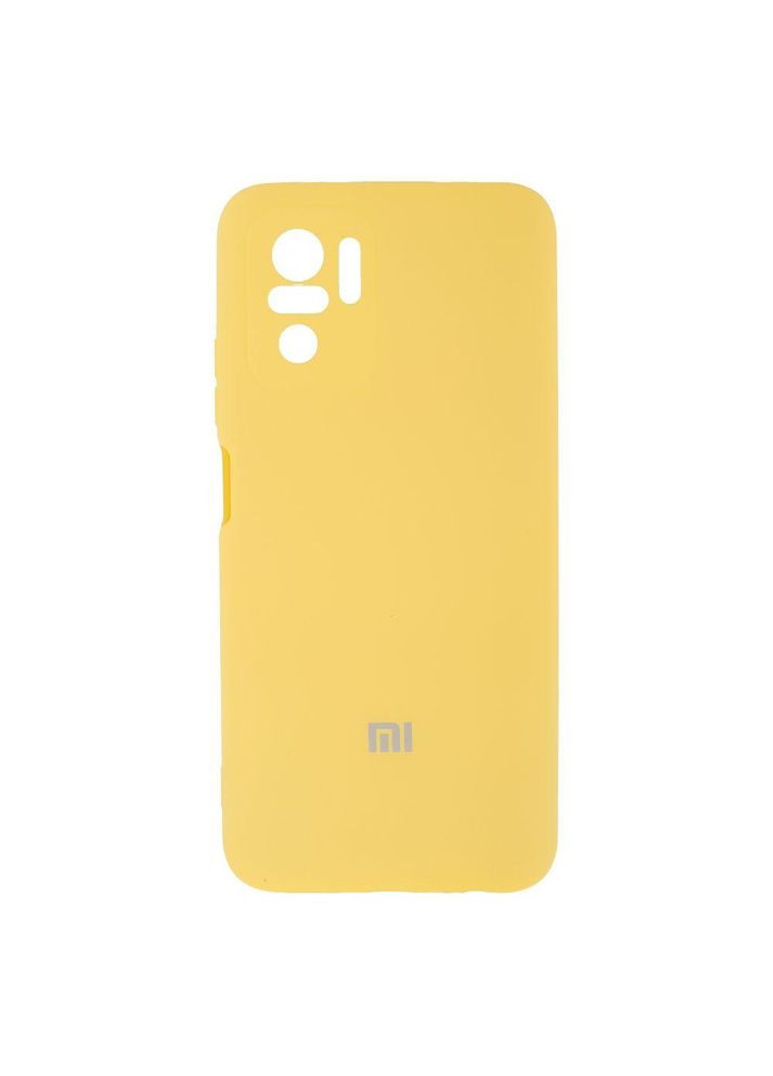 Чохол Full Case with frame для Xiaomi Redmi Note 10 Yellow No Brand (304732397)