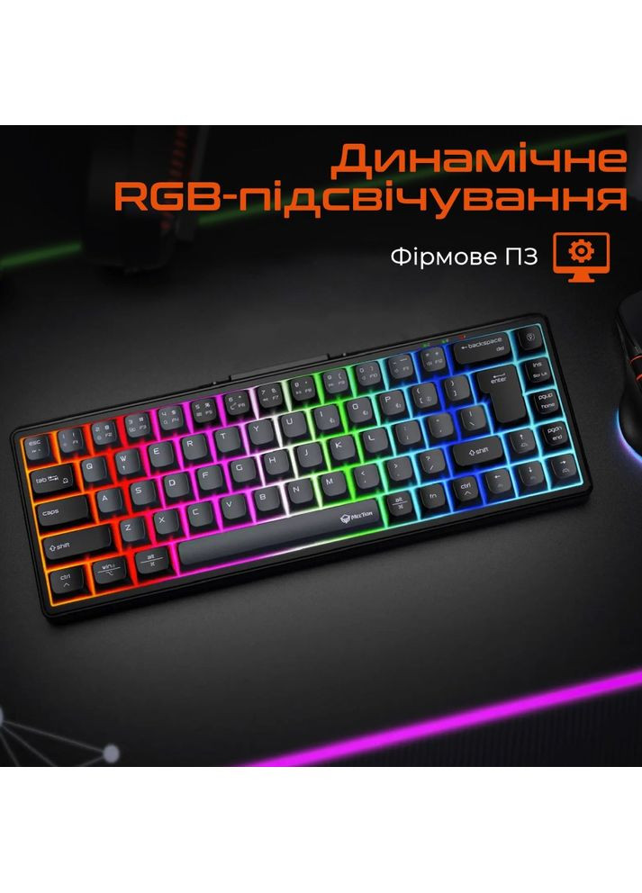 Клавиатура MK12 Black (MT-MK12-A-RUA) MEETION (370033539)