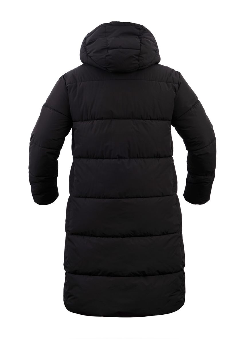 Чорне зимнє Пальто жіноче UF 20807 чорне Freever