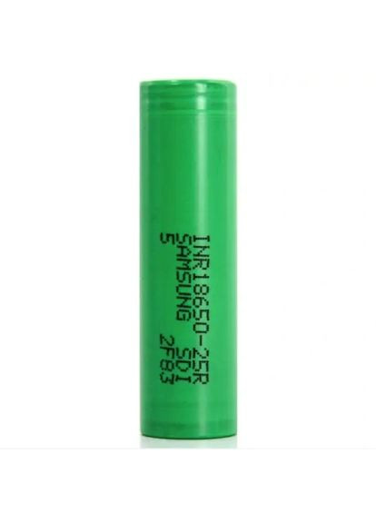 Аккумулятор 18650 INR18650-25R 2500mah (20А) Зеленый Samsung (335835289)