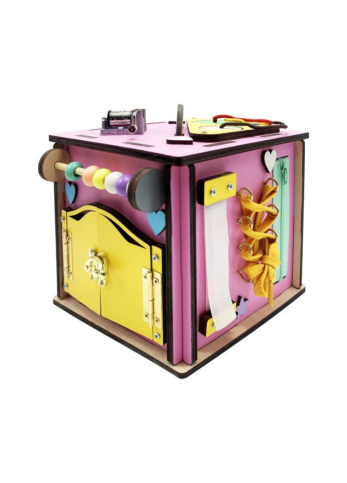 Развивающая игрушка Бизикуб Temple Group TG270876 15х15х15 см No Brand (333939910)