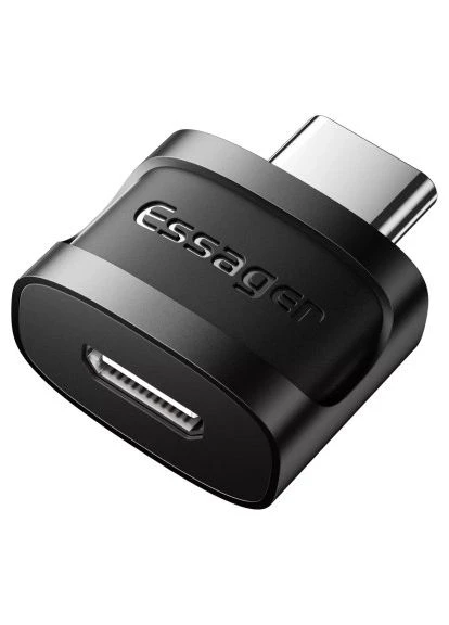 Переходник USB-C M to Micro 5P F gray (EZJMC-XL01) Essager (396863833)
