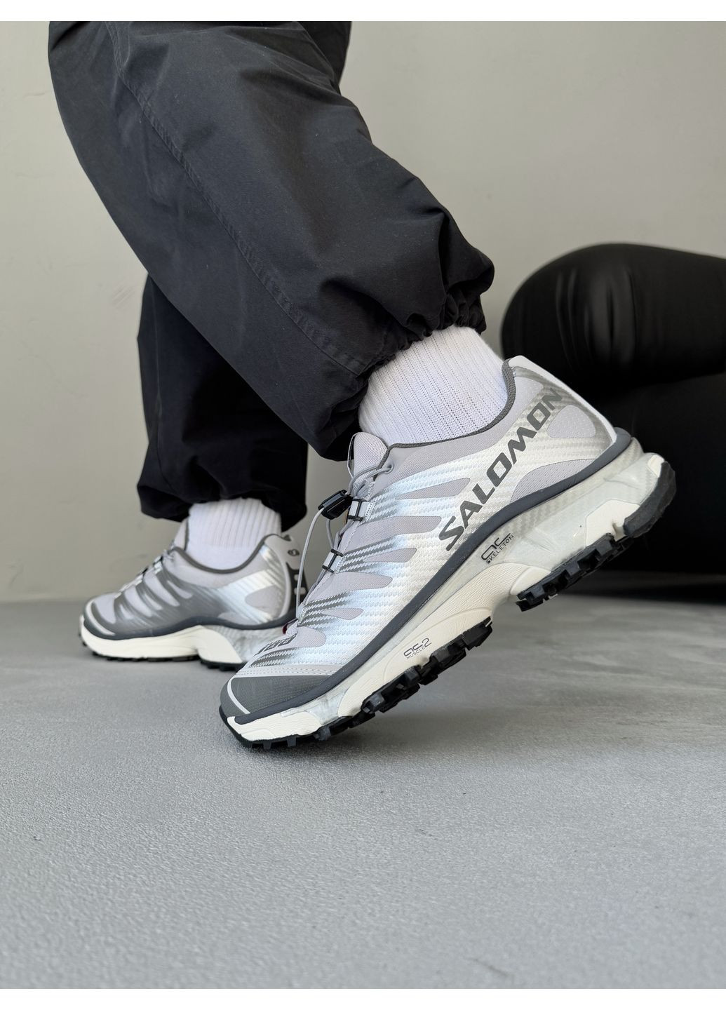 КРОССОВКИ ЖЕНСКИЕ SALOMON XT-4 ADVANCED SILVER САЛОМОН XT-6 No Brand комбинированные демисезоны (367171502)