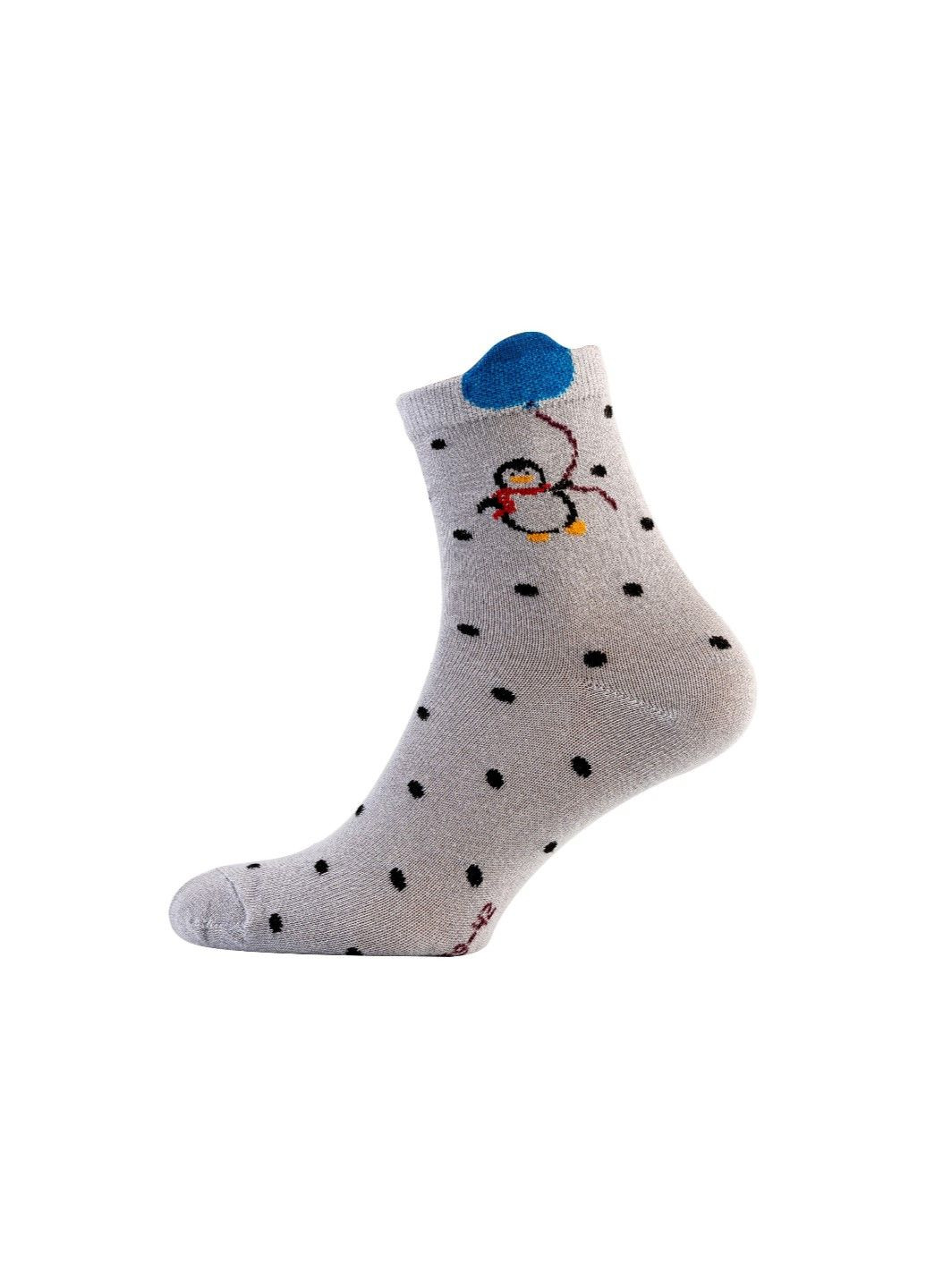 Сірі шкарпетки жіночі високі Siela (300353383)