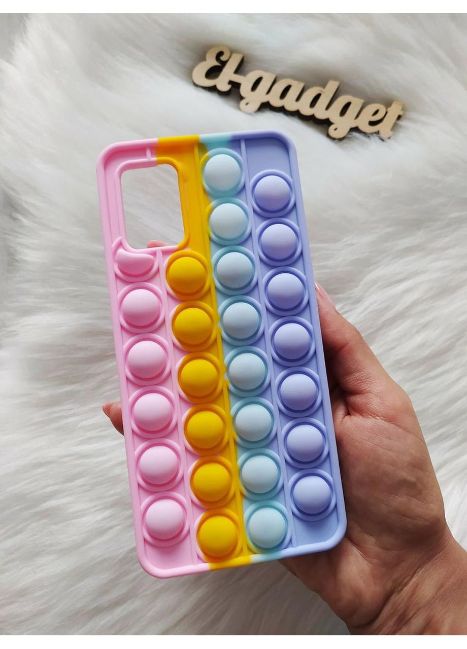 Чохол Pop it для A51 (A515) Попіт антистрес силіконовий кольоровий Samsung (360896811)