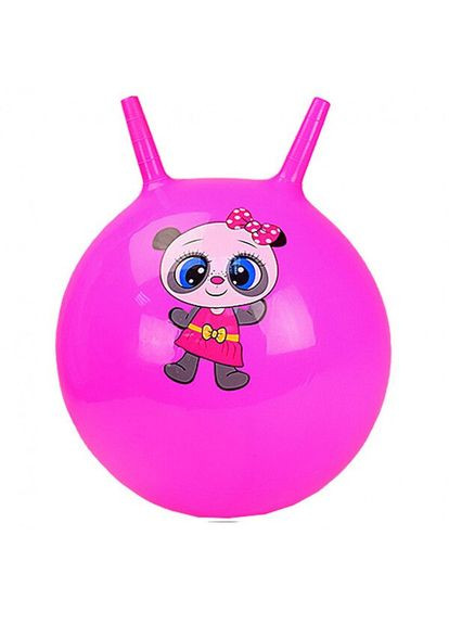 Мяч для фитнеса "Зверушка" (розовый) MIC (290252335)