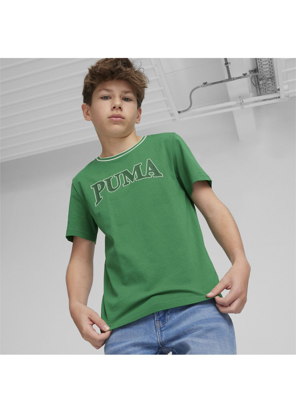 Дитяча футболка SQUAD Youth Tee Puma (278652573)