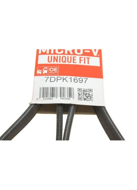 Ремінь генератора клиновий 7DPK1697 Gates (347160195)