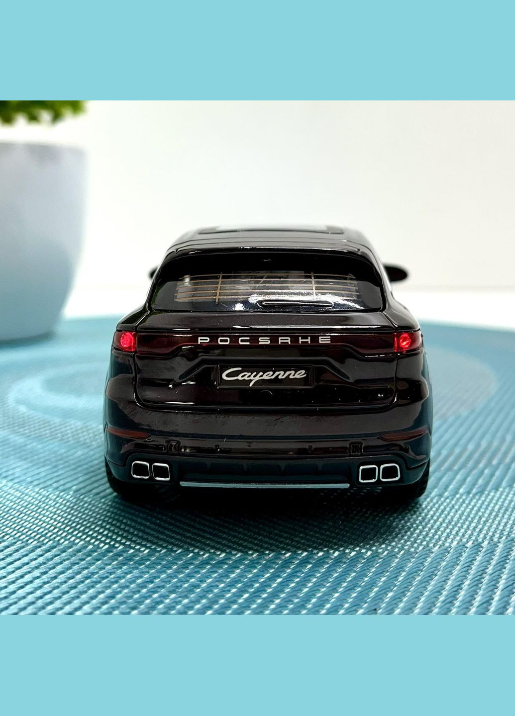 Машинка металлическая АвтоЭксперт Porsche Cayenne 5 1:32 свет/звук Темно-коричневая (24705) No Brand (316259368)