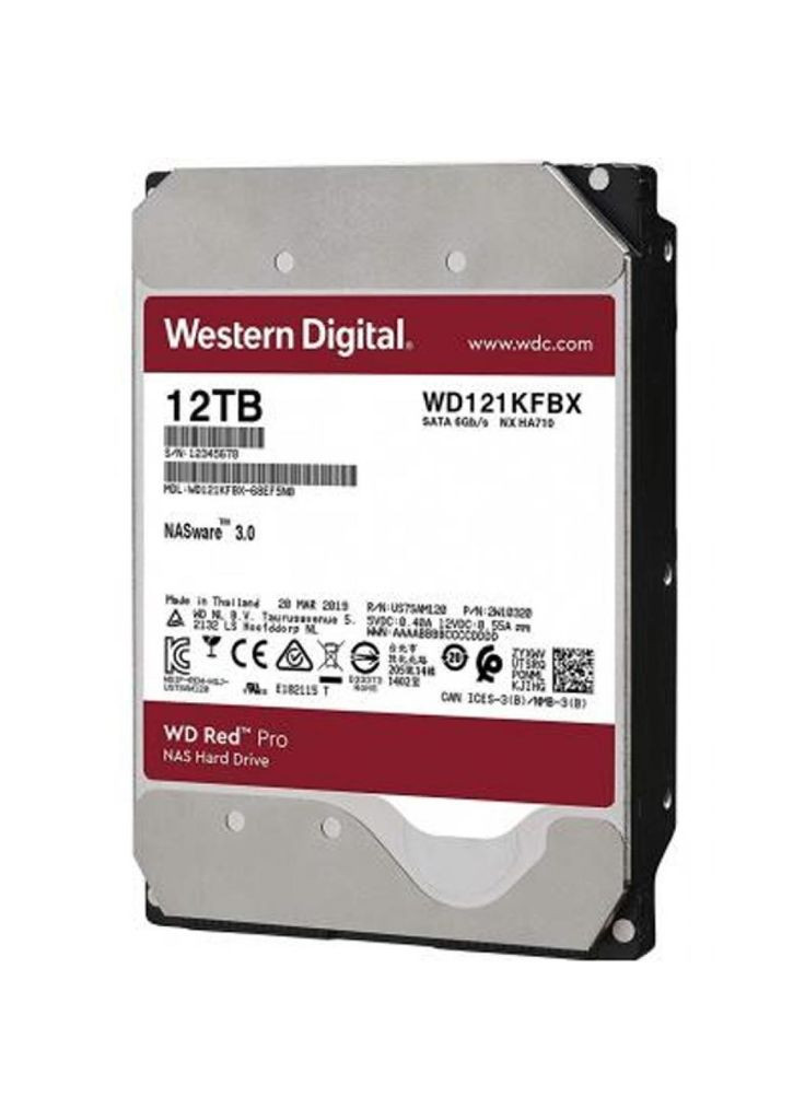 Зовнішній жорсткий диск WD 3.5" 12tb (268144370)
