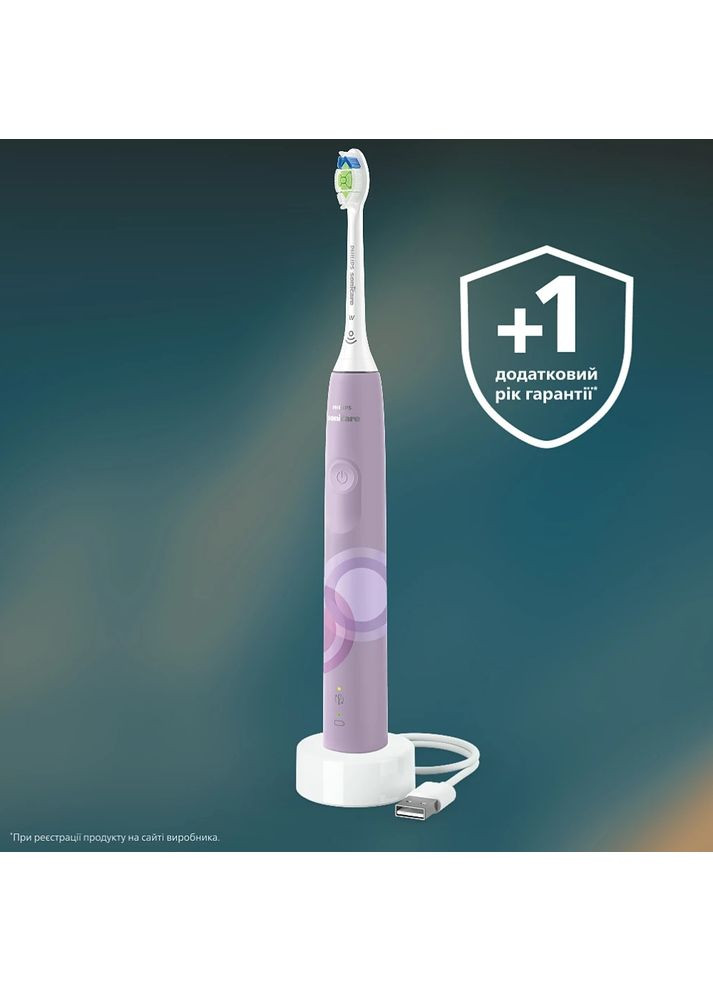 Электрическая зубная щетка Sonicare Prismatic Edition Lush Lilac HX3689/44 Philips (363838026)