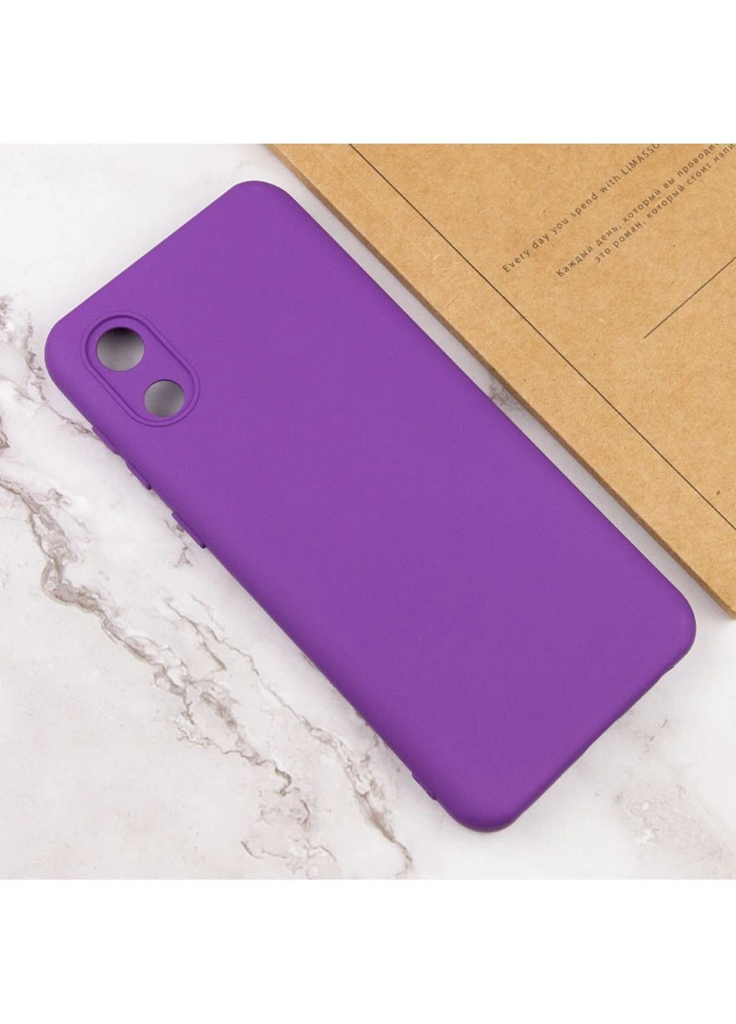 Чохол Silicone Cover Full Camera (A) для Samsung Galaxy A03 Core Lakshmi (392229248)