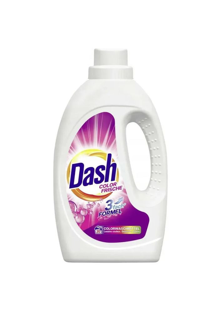 Гель для прання Color Frische, Для кольорового, 20 прань, 1,1 L. Dash (354179471)