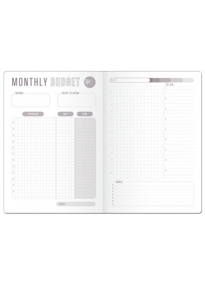 Діловий блокнот А6 Ultramarine flowers 252100 320 листів Yes (328391602)