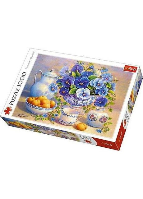 Пазл 1000 ел. " " (Польша) / Голубой букет (10466) Trefl (342416961)