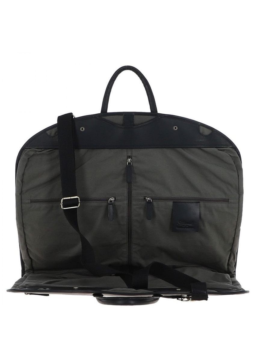 Шкіряний портплед чорного кольору K50 Black Ashwood (303831595)