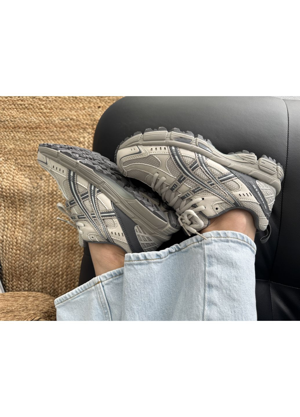 Сірі Осінні кросівки чоловічі asics gel-kahana 8 sp beige / grey асікс гель кахано No Brand